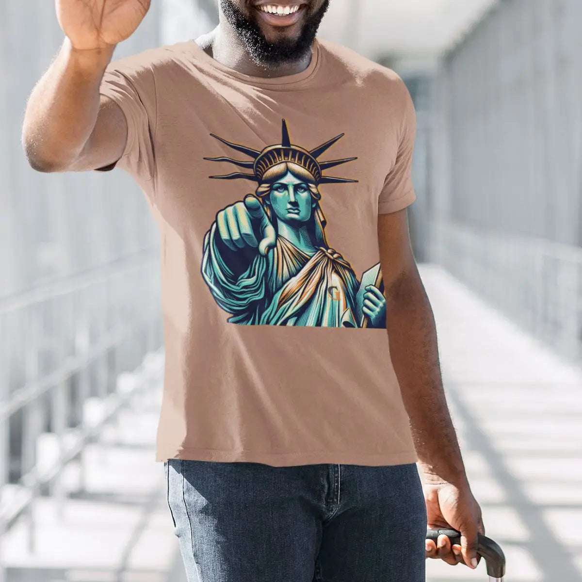 Camiseta Estátua da Liberdade