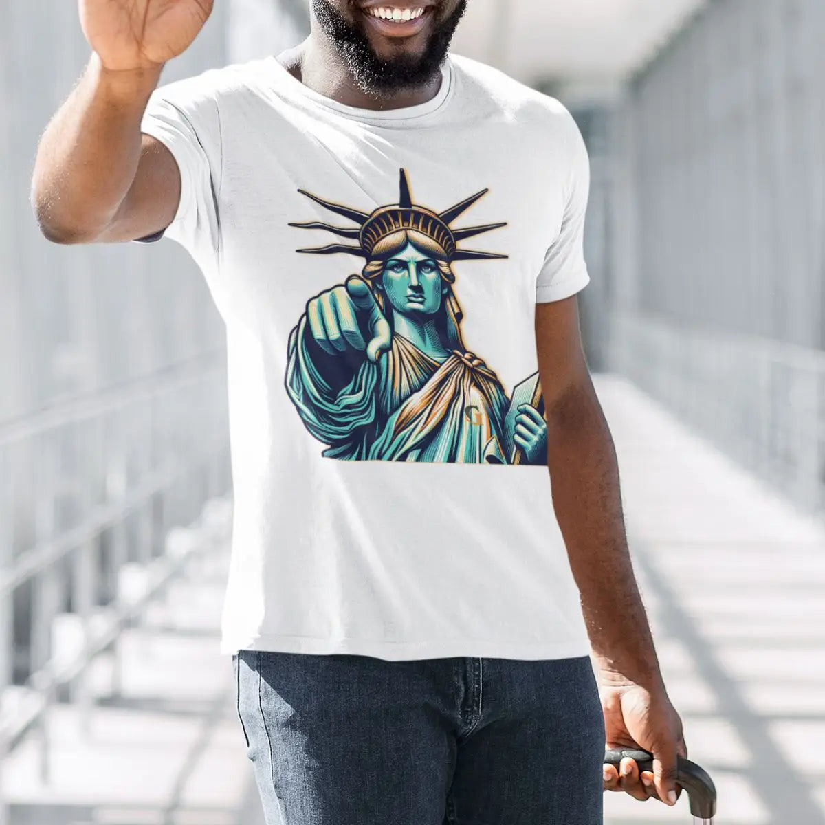 Camiseta Estátua da Liberdade