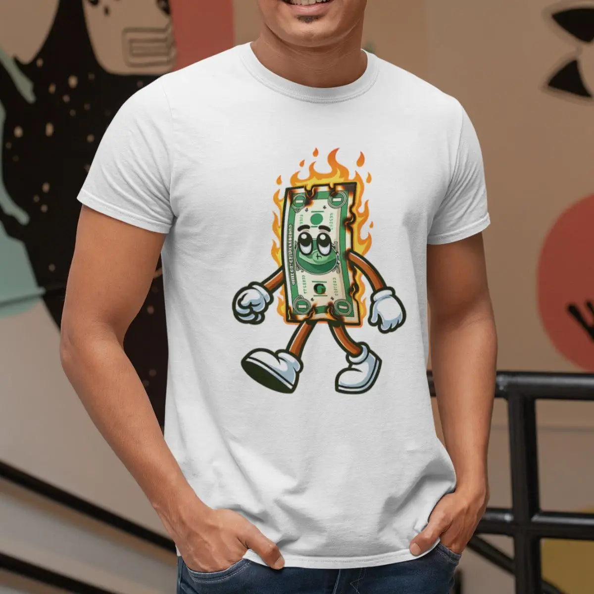 Camiseta Money Fire