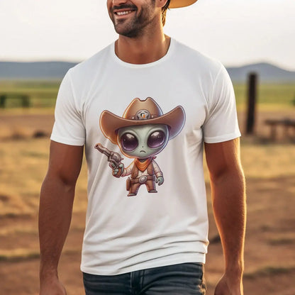 Camiseta Alien Faroeste