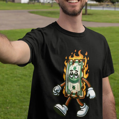 Camiseta Money Fire