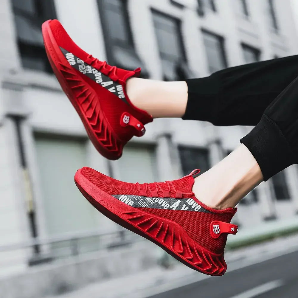 Soft Men Outdoor Fashion Sneakers Male Vulcanized Shoes Lightweight Mens Shoes Breathable Shoes Zapatillas Deportivas De Hombres