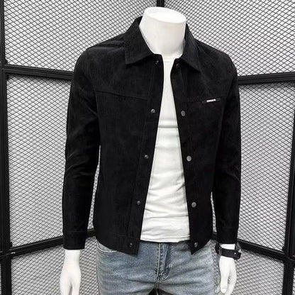 Autumn Motorcycle Jacket New Men's Tight Fitting Jacket American High Street Casual Top High Quality Men's Clothing 2025