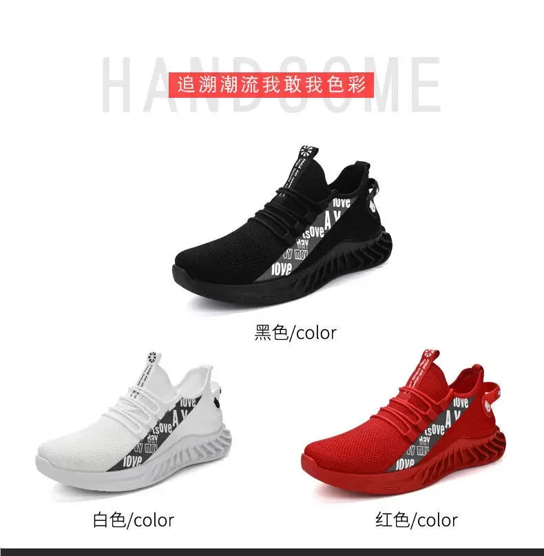 Soft Men Outdoor Fashion Sneakers Male Vulcanized Shoes Lightweight Mens Shoes Breathable Shoes Zapatillas Deportivas De Hombres