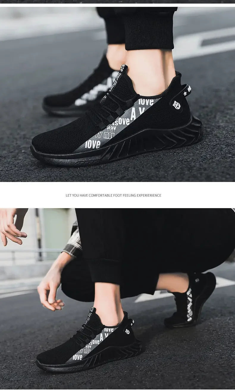 Soft Men Outdoor Fashion Sneakers Male Vulcanized Shoes Lightweight Mens Shoes Breathable Shoes Zapatillas Deportivas De Hombres