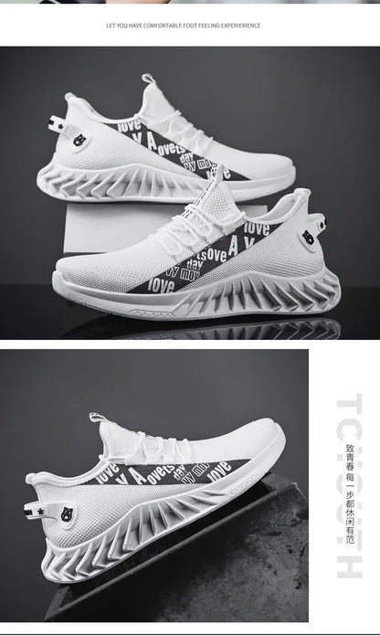 Soft Men Outdoor Fashion Sneakers Male Vulcanized Shoes Lightweight Mens Shoes Breathable Shoes Zapatillas Deportivas De Hombres