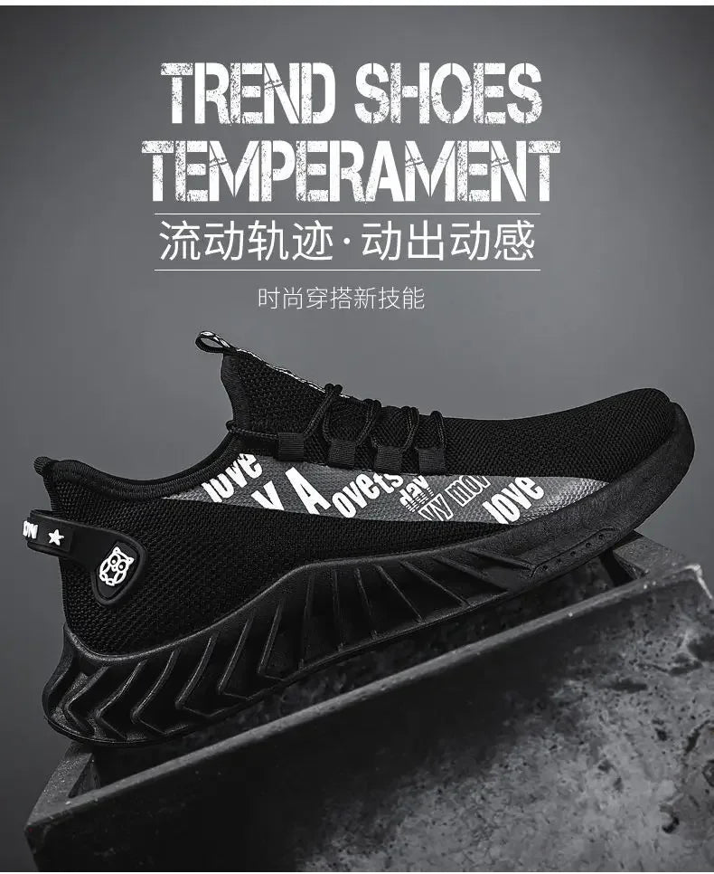Soft Men Outdoor Fashion Sneakers Male Vulcanized Shoes Lightweight Mens Shoes Breathable Shoes Zapatillas Deportivas De Hombres