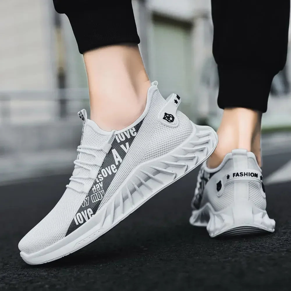 Soft Men Outdoor Fashion Sneakers Male Vulcanized Shoes Lightweight Mens Shoes Breathable Shoes Zapatillas Deportivas De Hombres