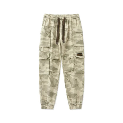 Men's Tactical Camouflage Overalls M-6XL Autumn High-Quality Cotton Multi-Pocket Trousers Sports Training Casual Work Pants New