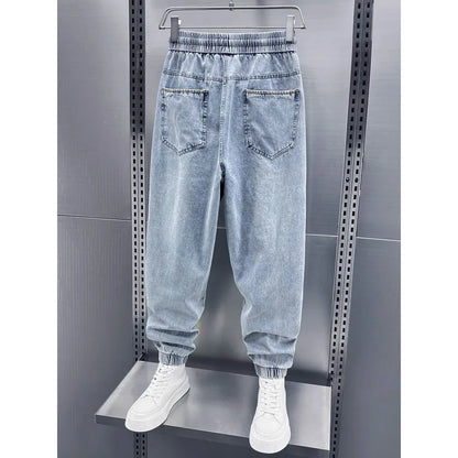 Autumn Men's Casual Pants Korean Version of Harajuku High Street Jeans Hip Hop Trousers High Quality Men's Clothing Streetwear